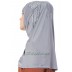 Jersey Instant Hijab - Grey